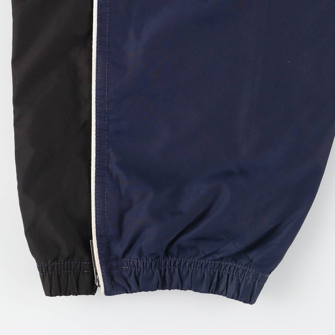 Reebok Warm-Up Pants, Nylon, Shaka Shaka Pants, Men's Size L polyester navy blue type Vintage Second Hand