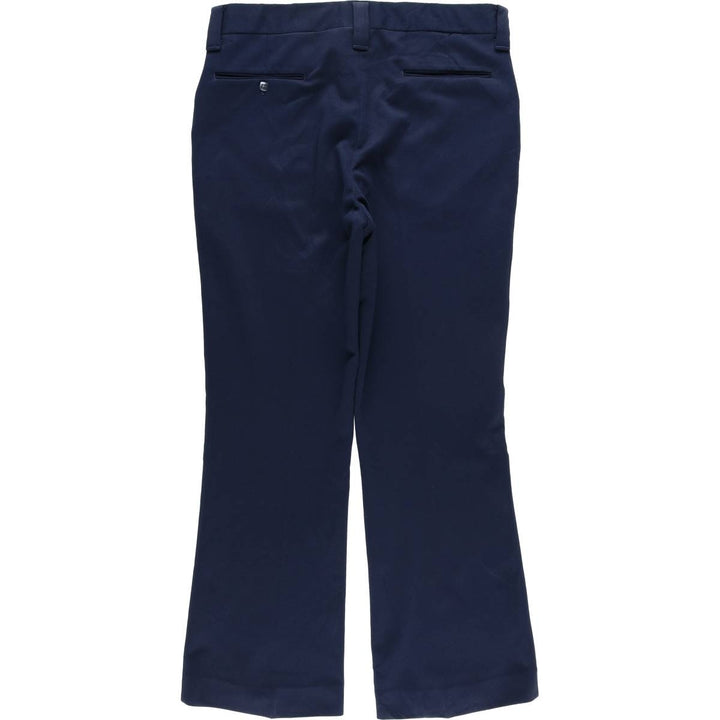 Vintage 1970'S Farah flare pants, made in the USA, men's size 34. unclear navy blue type Vintage Second Hand