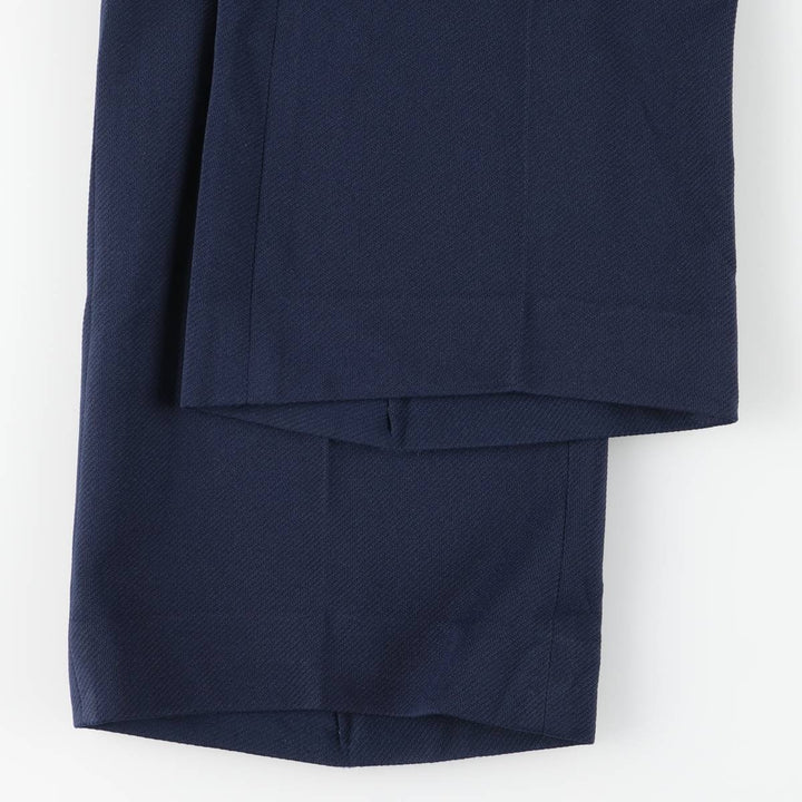Vintage 1970'S Farah flare pants, made in the USA, men's size 34. unclear navy blue type Vintage Second Hand