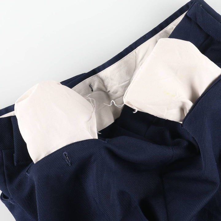 Vintage 1970'S Farah flare pants, made in the USA, men's size 34. unclear navy blue type Vintage Second Hand