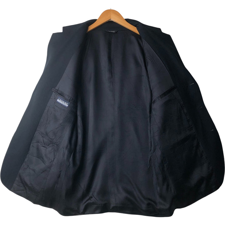 L'HOMME Tailored Jacket, Made in USA, Men's Size L unclear black type Vintage Second Hand