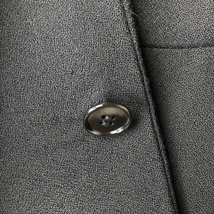 L'HOMME Tailored Jacket, Made in USA, Men's Size L unclear black type Vintage Second Hand