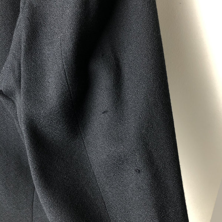 L'HOMME Tailored Jacket, Made in USA, Men's Size L unclear black type Vintage Second Hand