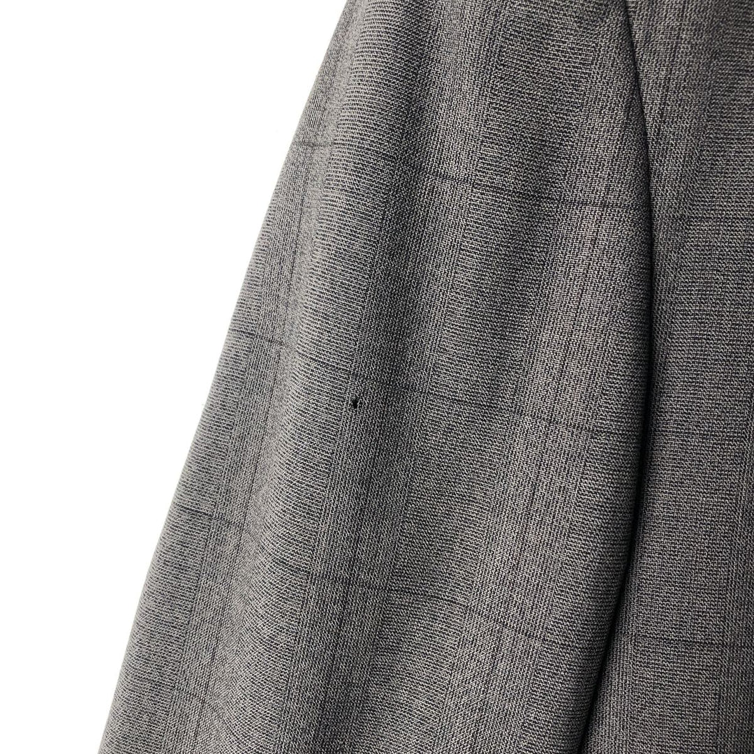 Anderson~Little STRATHMORE Check Pattern Wool Tailored Jacket, Made in USA, Men's Size M wool gray type Vintage Second Hand