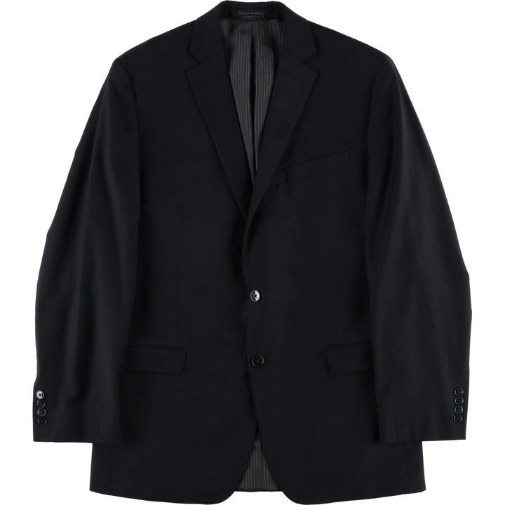 Calvin Klein slim fit wool tailored jacket, men's size M wool black type Vintage Second Hand