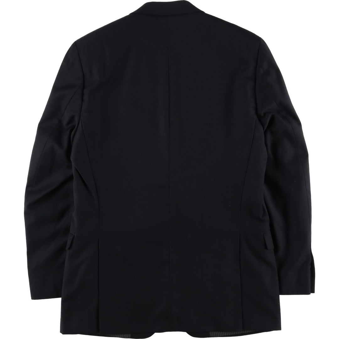Calvin Klein slim fit wool tailored jacket, men's size M wool black type Vintage Second Hand