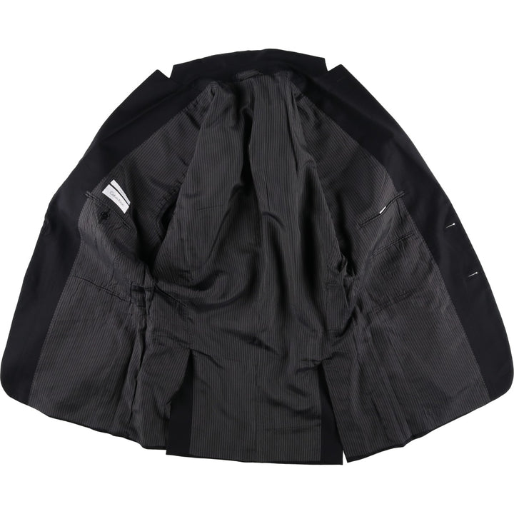 Calvin Klein slim fit wool tailored jacket, men's size M wool black type Vintage Second Hand