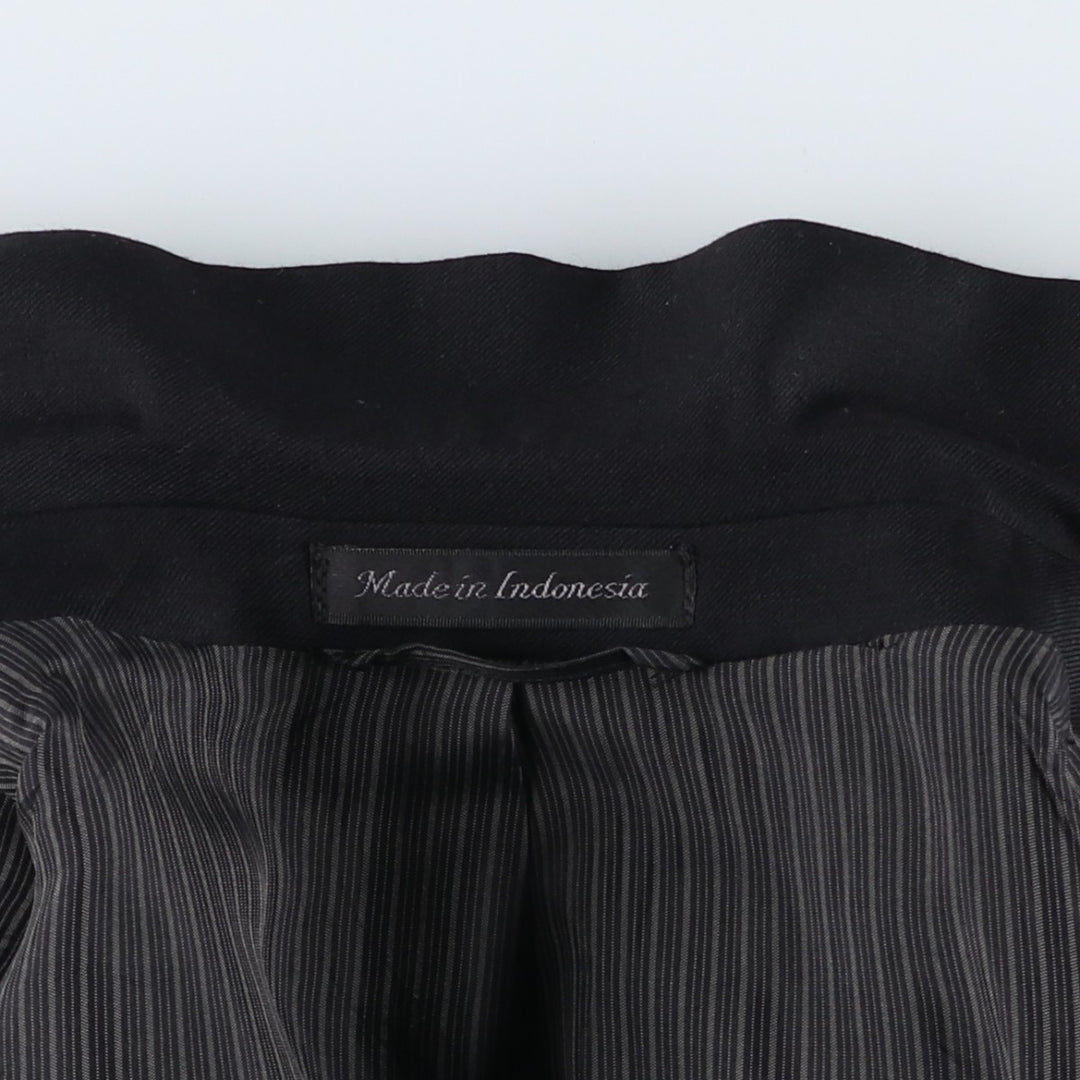 Calvin Klein slim fit wool tailored jacket, men's size M wool black type Vintage Second Hand