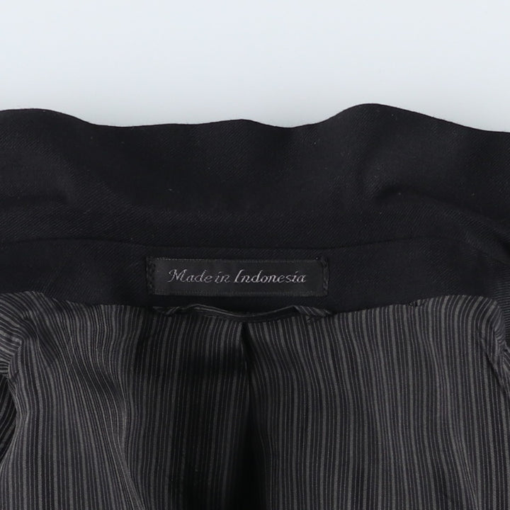 Calvin Klein slim fit wool tailored jacket, men's size M wool black type Vintage Second Hand