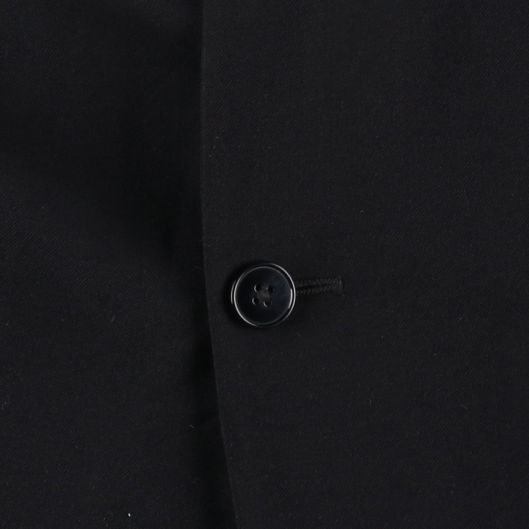Calvin Klein slim fit wool tailored jacket, men's size M wool black type Vintage Second Hand