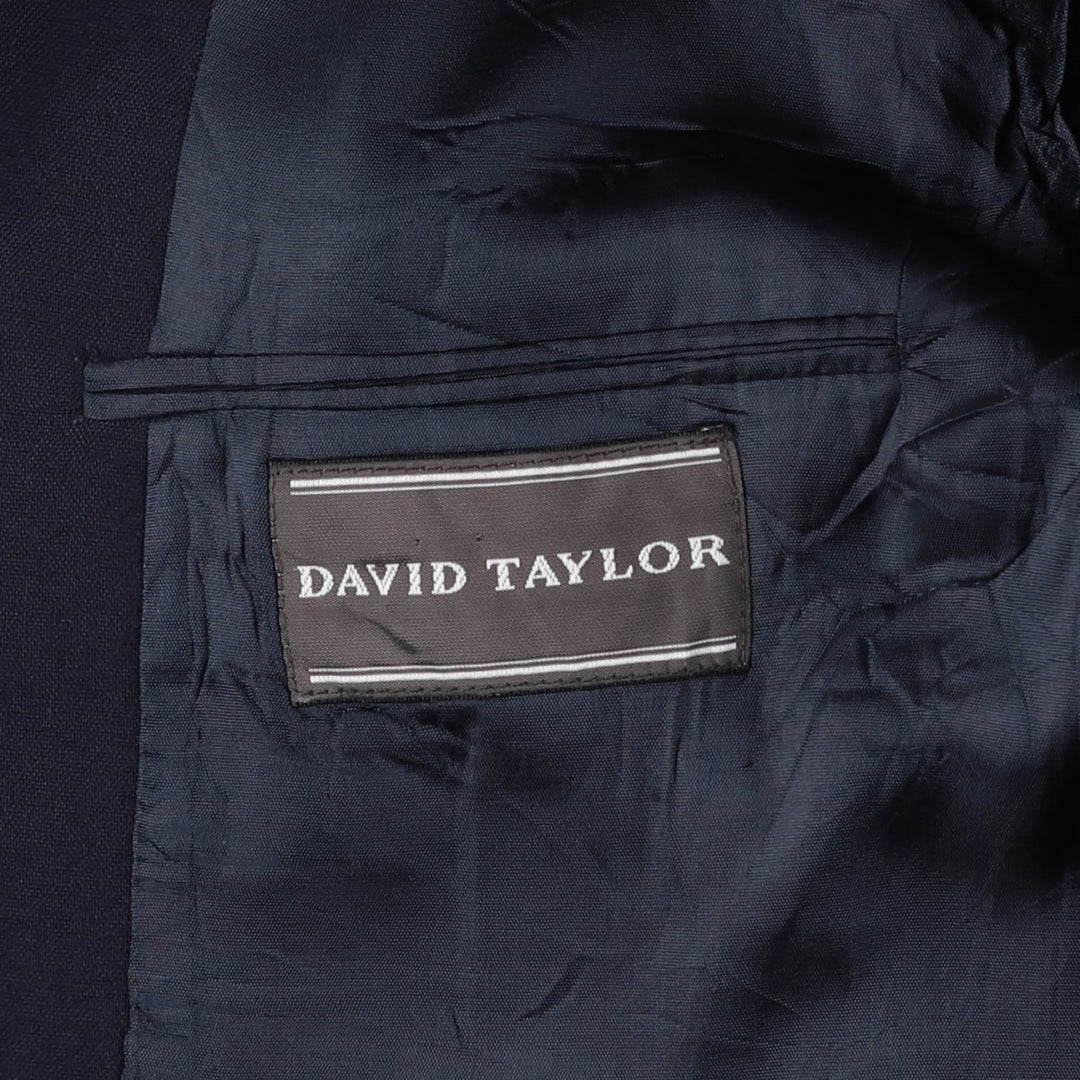 DAVID TAYLOR Navy Blazer Tailored Jacket Men's Size M unclear navy blue type Vintage Second Hand