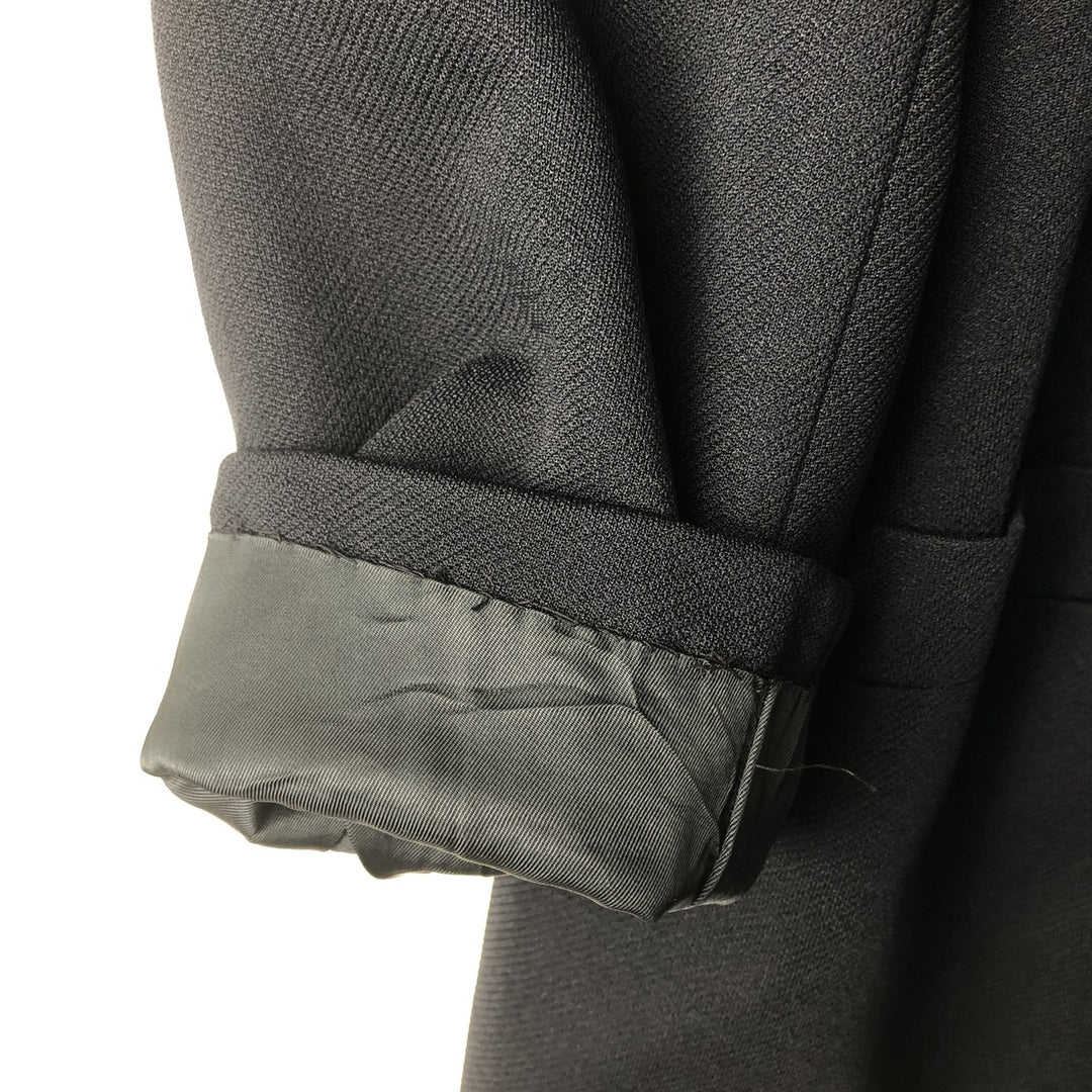 KING TAILOR HONGKONG Double-Breasted Peak Lapel Tailored Jacket, Men's Size M unclear black type Vintage Second Hand