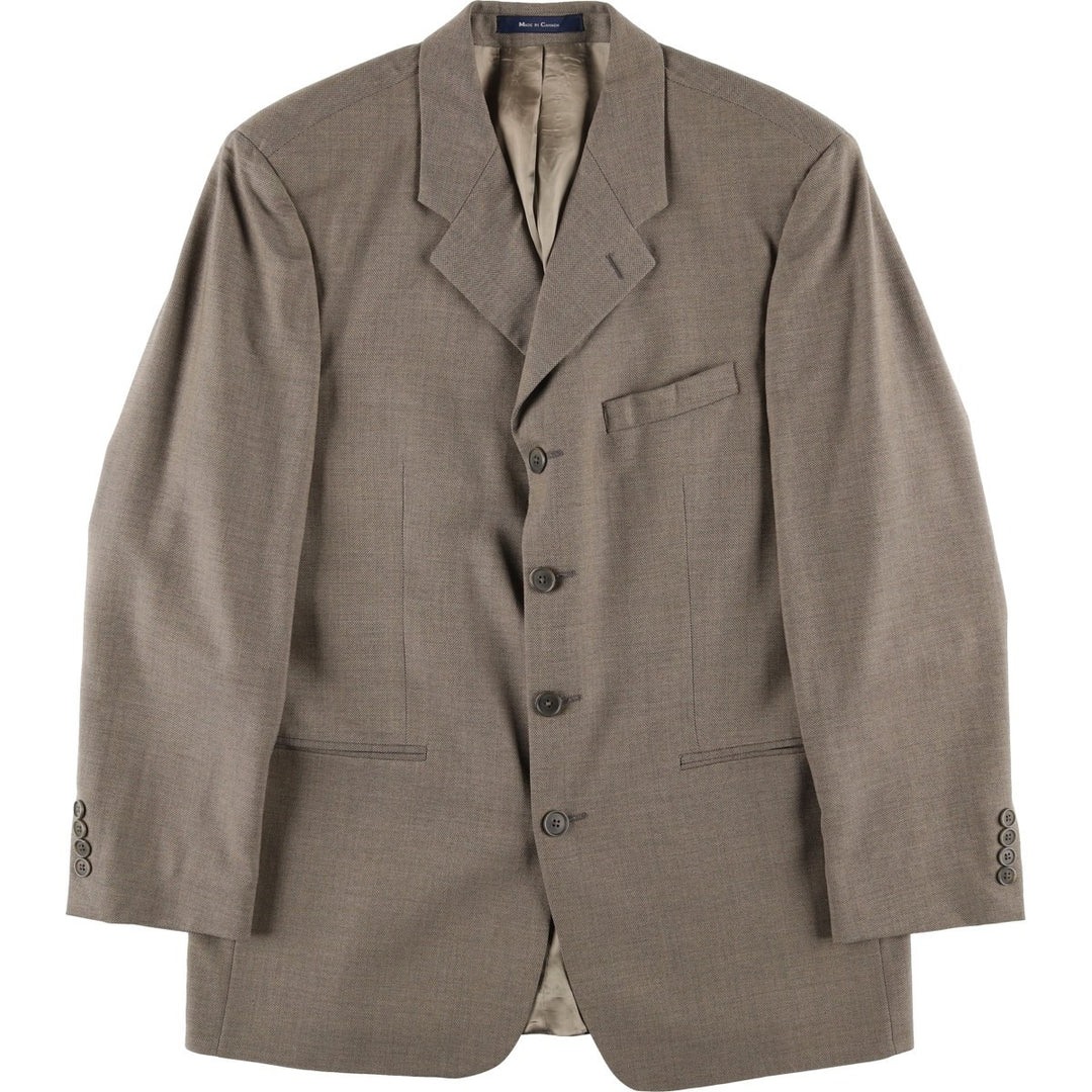 Jean-Paul Germain wool tailored jacket, made in Canada, size M wool Beige type Vintage Second Hand