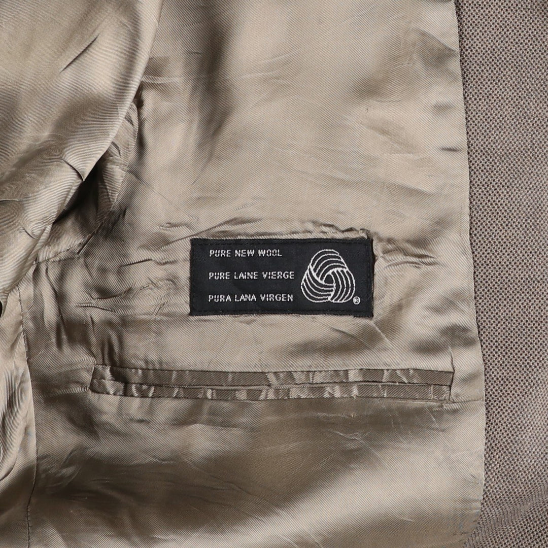 Jean-Paul Germain wool tailored jacket, made in Canada, size M wool Beige type Vintage Second Hand