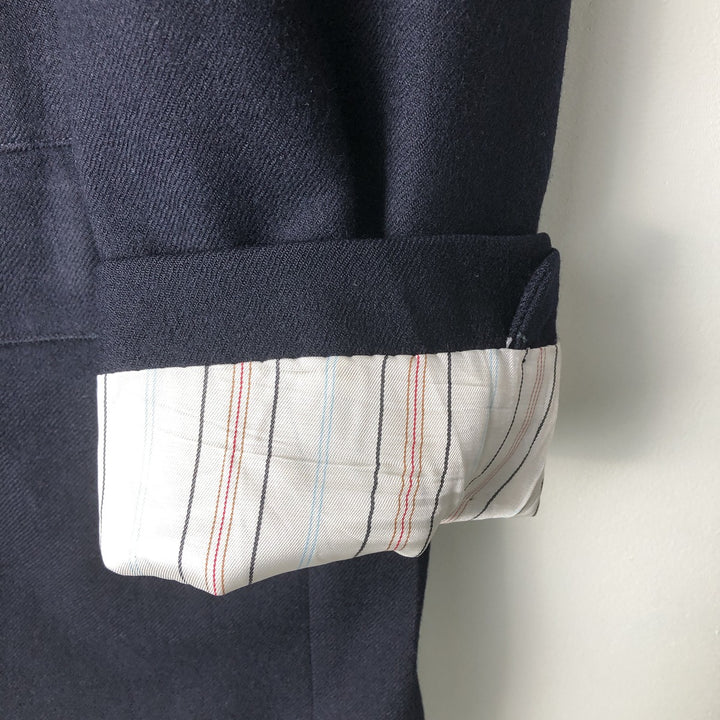 Bloomingdale's the men's store tailored jacket, size M unclear navy blue type Vintage Second Hand