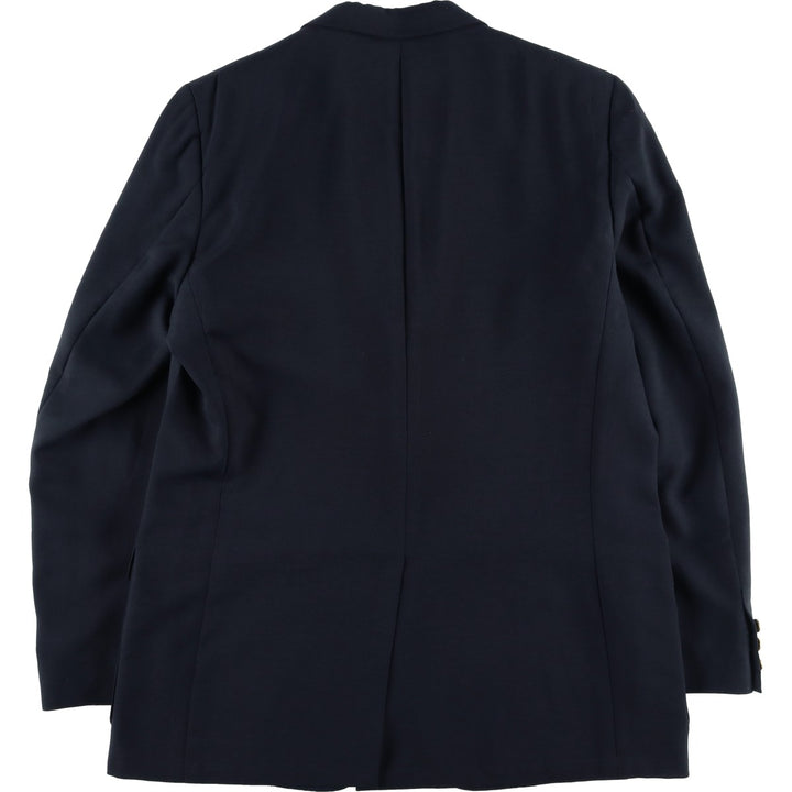 Kingsridge Navy Blazer, Tailored Jacket, Made in USA, Men's Size L unclear navy blue type Vintage Second Hand