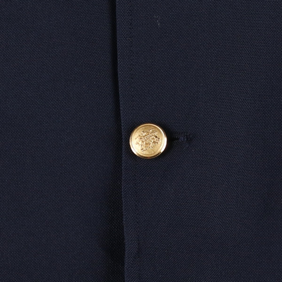 Kingsridge Navy Blazer, Tailored Jacket, Made in USA, Men's Size L unclear navy blue type Vintage Second Hand
