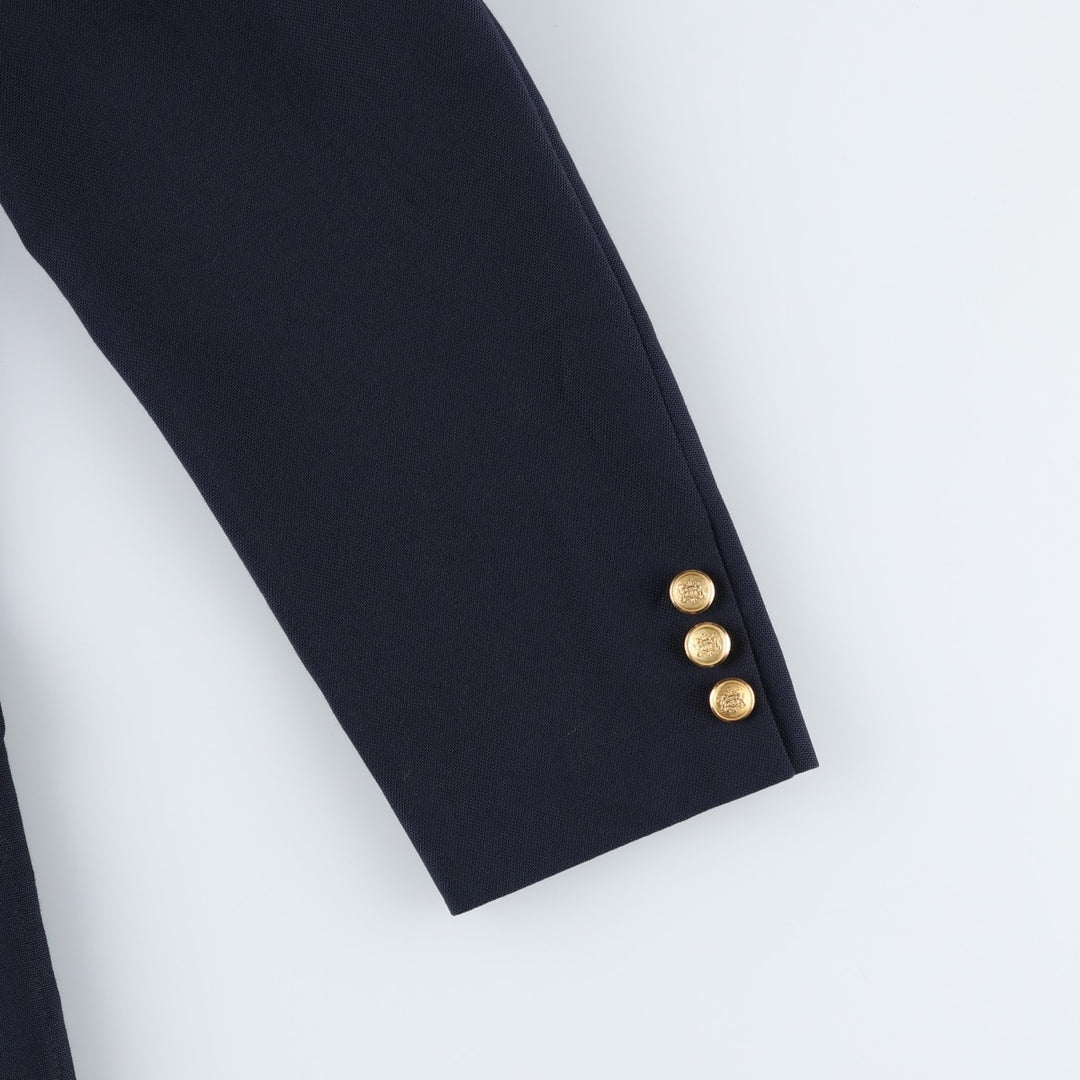 Kingsridge Navy Blazer, Tailored Jacket, Made in USA, Men's Size L unclear navy blue type Vintage Second Hand