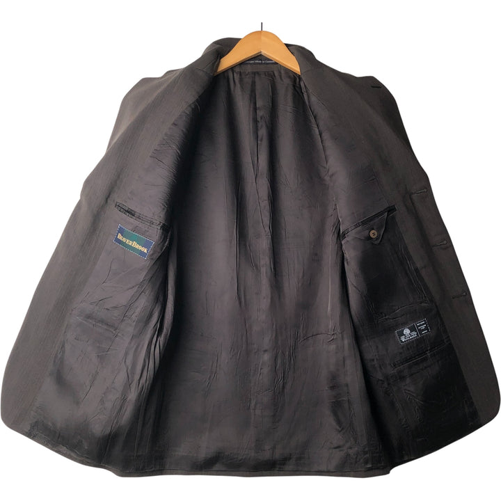 BEAVERBROOK Herringbone Wool Tailored Jacket, Men's Size M wool brown type Vintage Second Hand