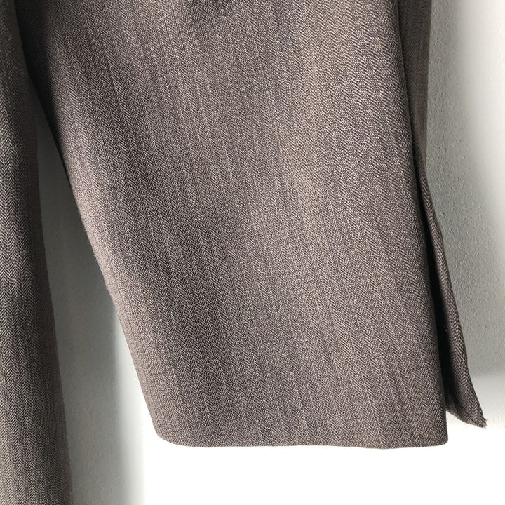 BEAVERBROOK Herringbone Wool Tailored Jacket, Men's Size M wool brown type Vintage Second Hand