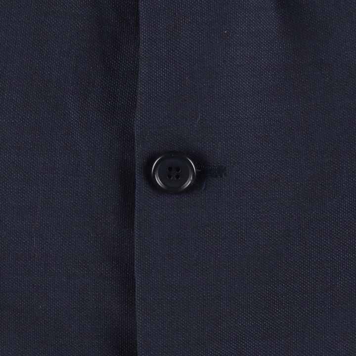 BRANDINI wool tailored jacket, made in Canada, men's size M wool navy blue type Vintage Second Hand