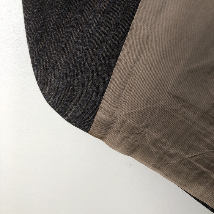 Pierre Cardin Herringbone Wool Tailored Jacket, Made in USA, Men's Size L wool brown type Vintage Second Hand