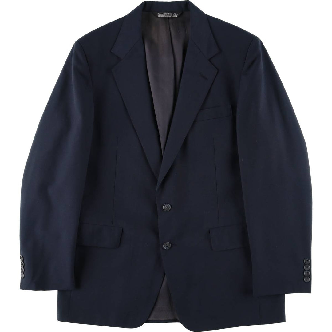 Christian Brooks tailored jacket, made in USA, men's size M unclear navy blue type Vintage Second Hand