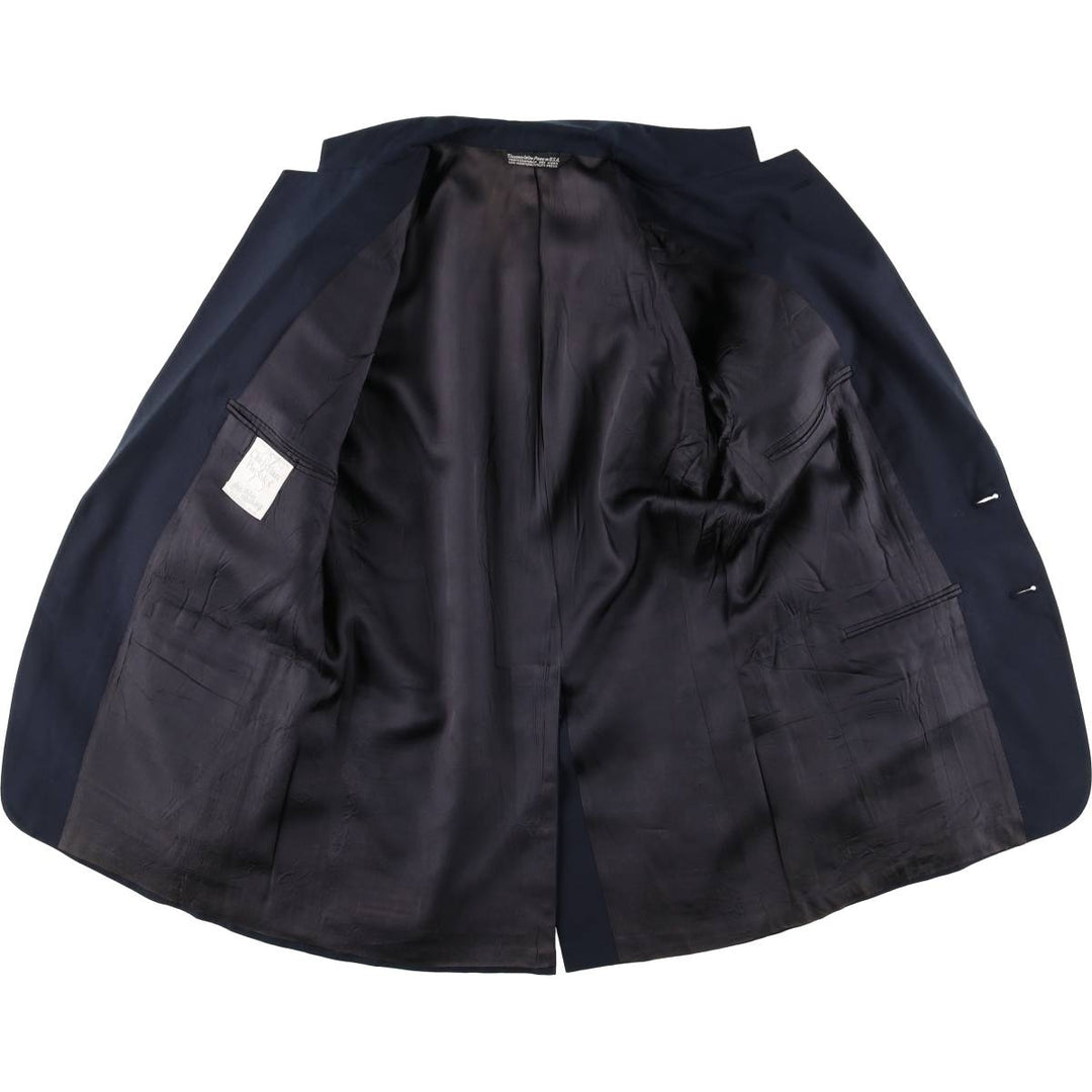 Christian Brooks tailored jacket, made in USA, men's size M unclear navy blue type Vintage Second Hand