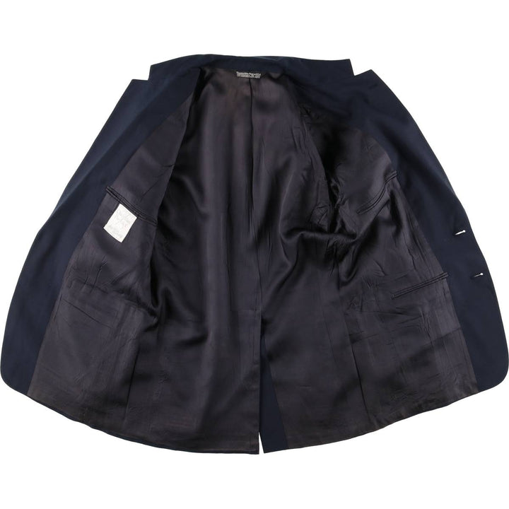 Christian Brooks tailored jacket, made in USA, men's size M unclear navy blue type Vintage Second Hand