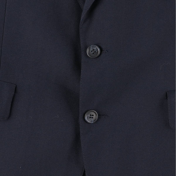 Christian Brooks tailored jacket, made in USA, men's size M unclear navy blue type Vintage Second Hand