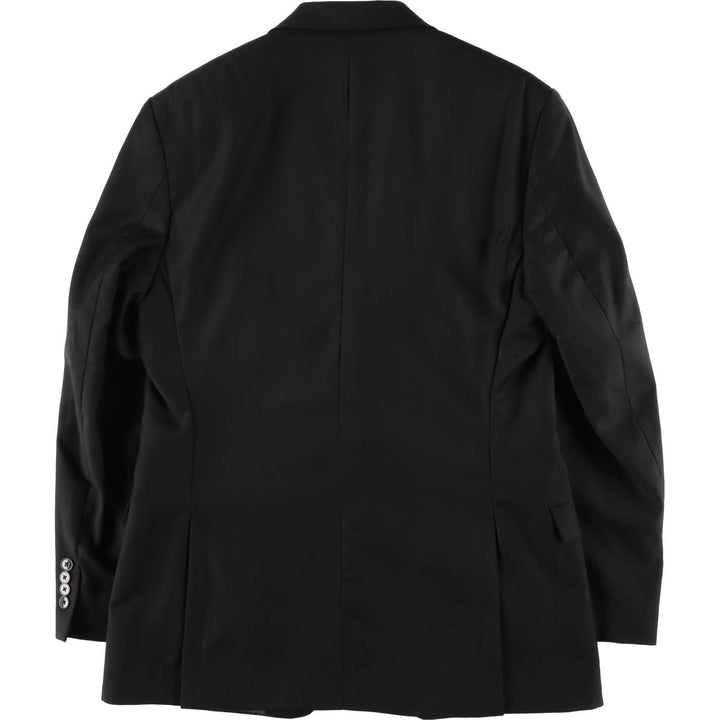 Calvin Klein slim fit wool tailored jacket, made in Canada, men's size small wool black type Vintage Second Hand