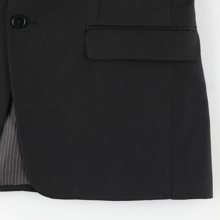 Calvin Klein slim fit wool tailored jacket, made in Canada, men's size small wool black type Vintage Second Hand