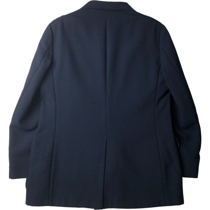 VANJULIAN Navy Blazer, Tailored Jacket, Made in USA, Men's Size M unclear navy blue type Vintage Second Hand