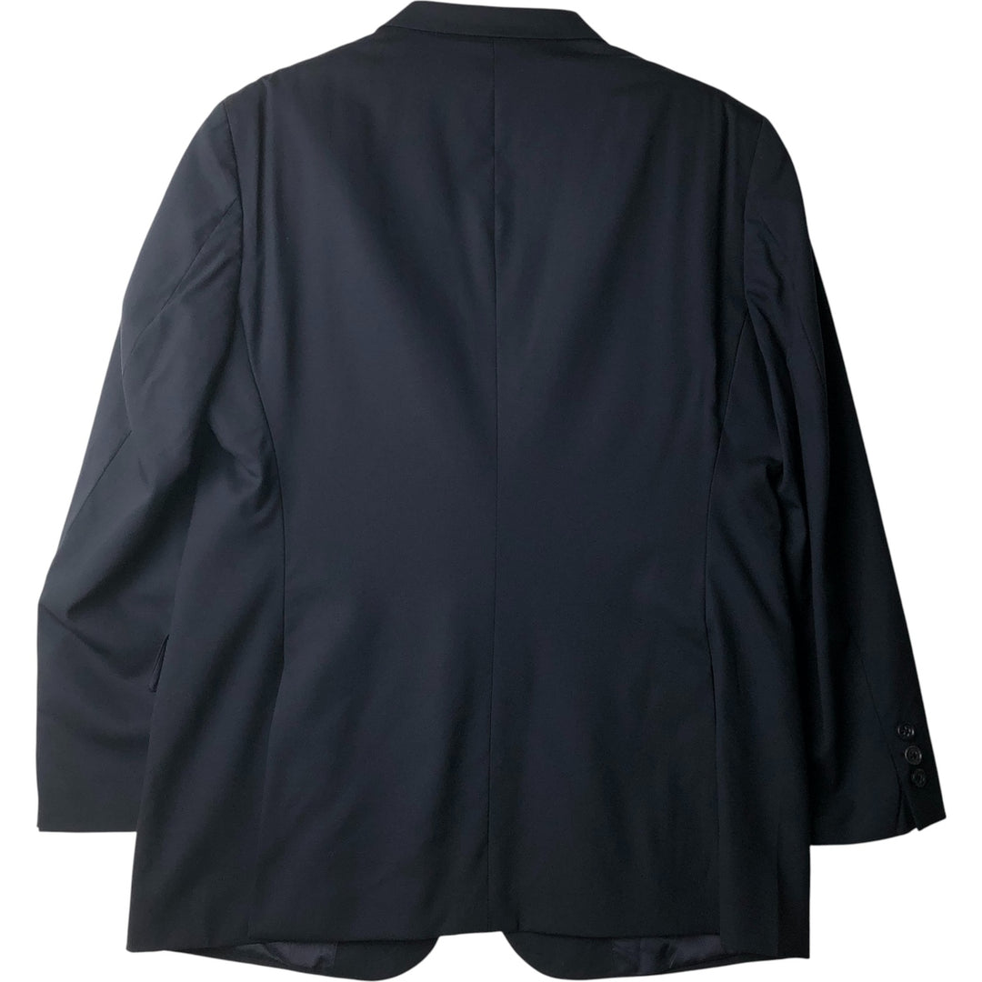 Banana Republic Wool Tailored Jacket, Men's Size L wool navy blue type Vintage Second Hand