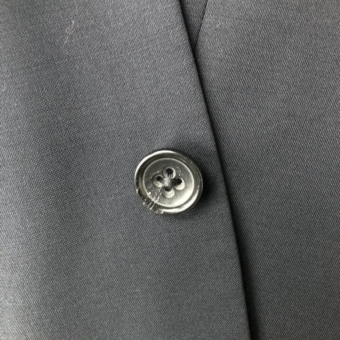 Banana Republic Wool Tailored Jacket, Men's Size L wool navy blue type Vintage Second Hand
