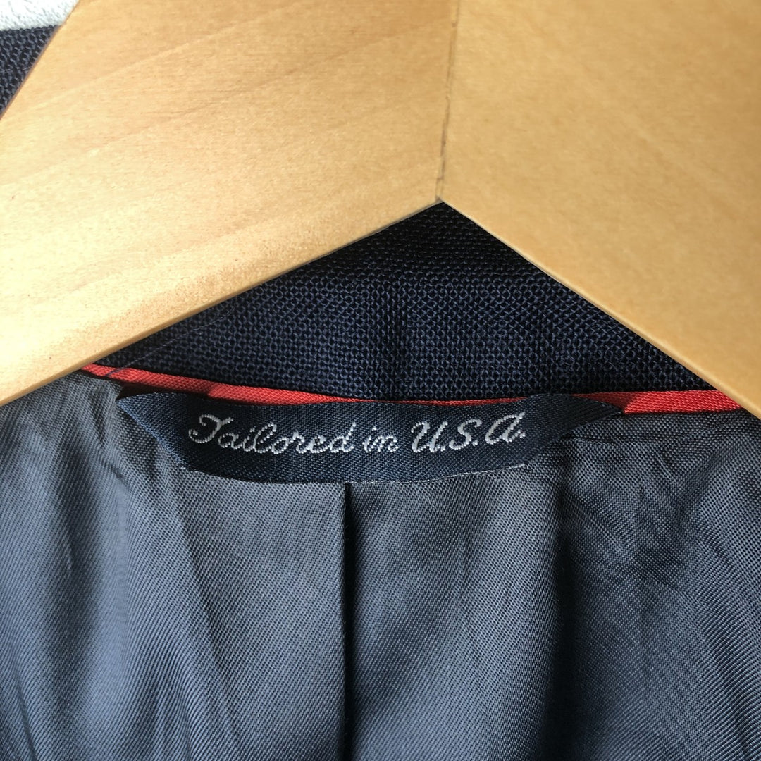 Arnold Palmer Navy Blazer, Tailored Jacket, Made in USA, Men's Size L unclear navy blue type Vintage Second Hand