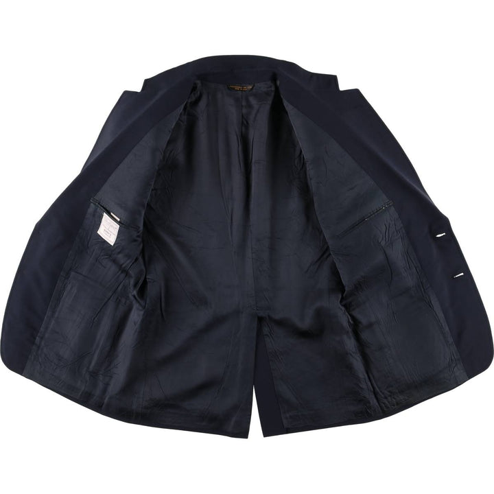 Talbot James Navy Blazer, Tailored Jacket, Made in USA, Men's Size Medium unclear navy blue type Vintage Second Hand