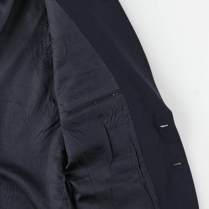 Talbot James Navy Blazer, Tailored Jacket, Made in USA, Men's Size Medium unclear navy blue type Vintage Second Hand