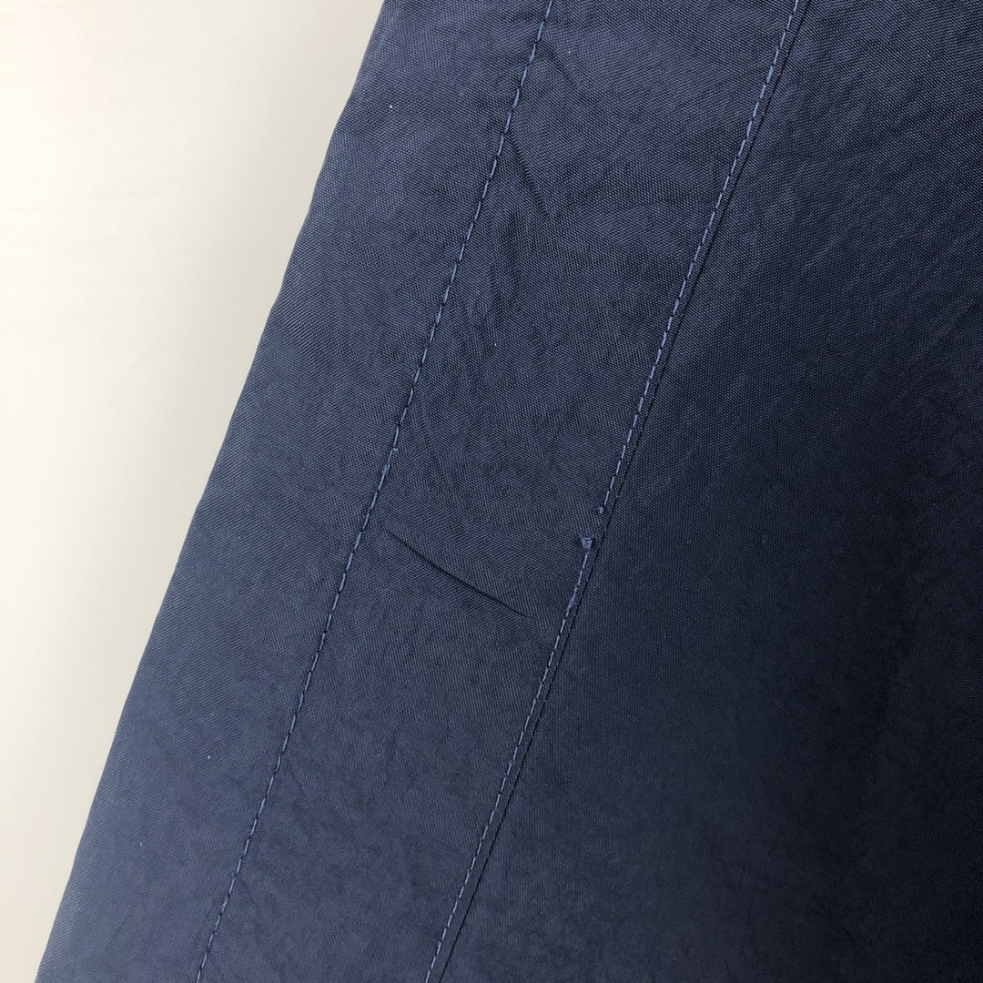 90'S Nike Nylon Pullover, Women's Size Medium, Vintage Nylon navy blue type Vintage Second Hand
