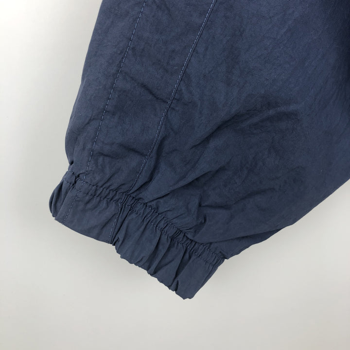 90'S Nike Nylon Pullover, Women's Size Medium, Vintage Nylon navy blue type Vintage Second Hand
