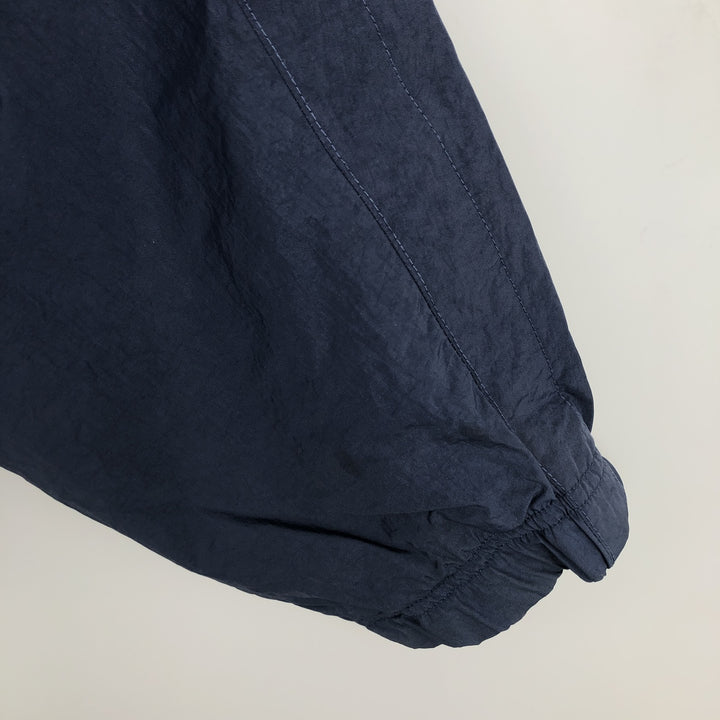 90'S Nike Nylon Pullover, Women's Size Medium, Vintage Nylon navy blue type Vintage Second Hand