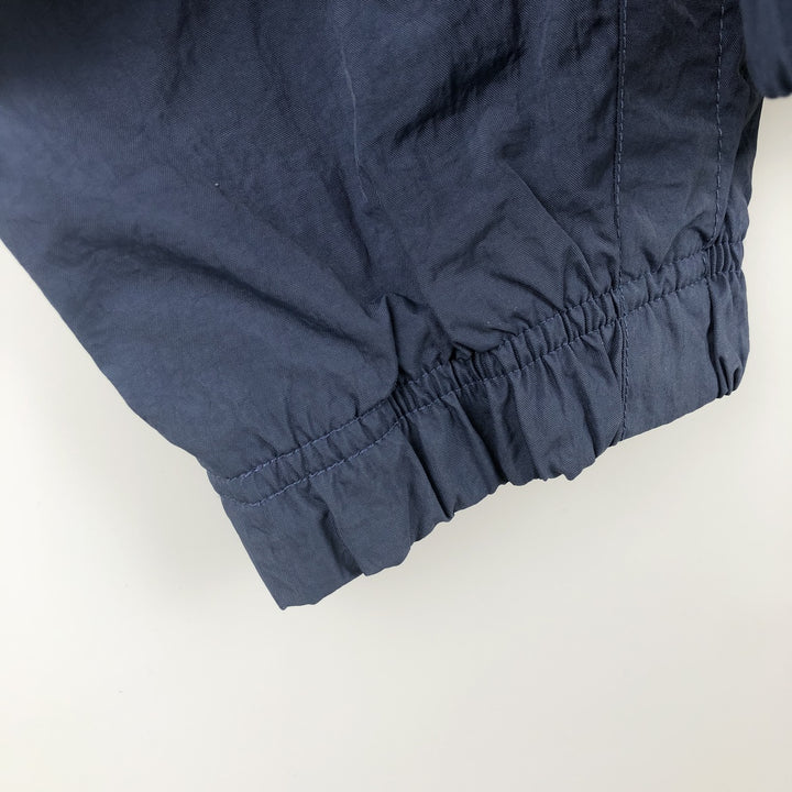 90'S Nike Nylon Pullover, Women's Size Medium, Vintage Nylon navy blue type Vintage Second Hand