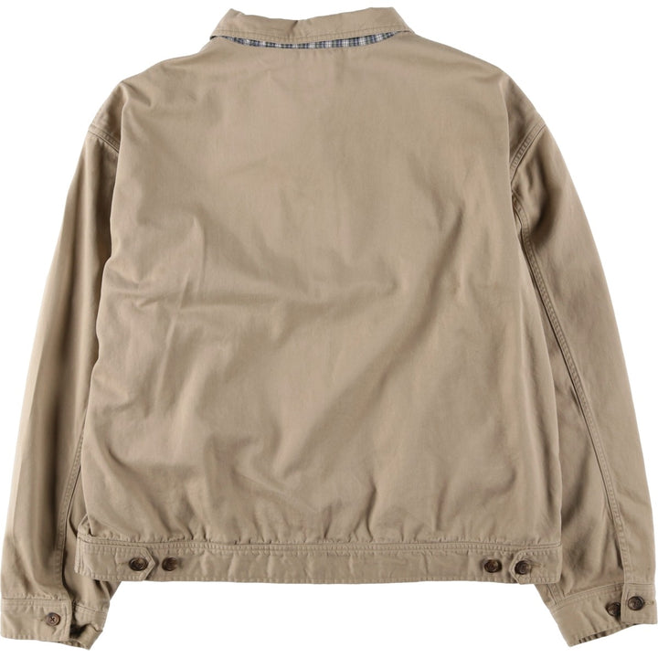 Ralph Lauren POLO by Ralph Lauren Swing Top Sports Jacket Men's XXL cotton Beige type Vintage Second Hand