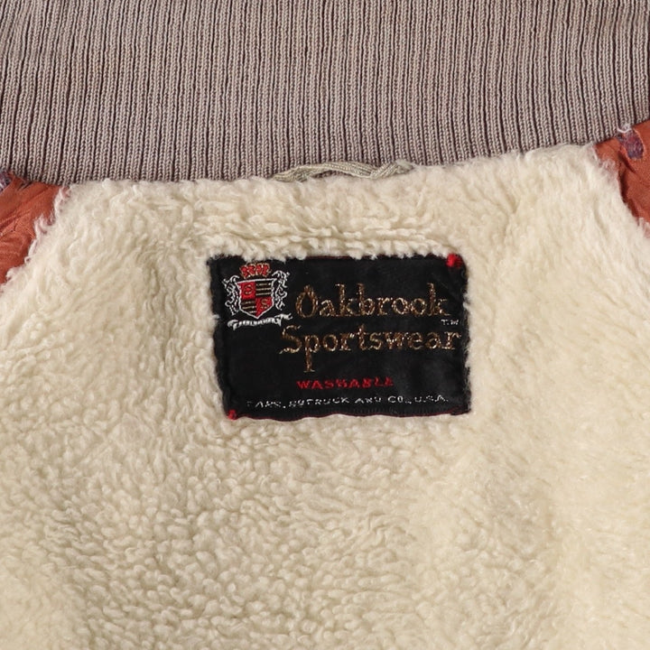 Vintage 1960'S Sears OAKBROOK SPORTSWEAR Harrington Jacket, Swing Top, Men's Size Medium unclear Khaki type Vintage Second Hand