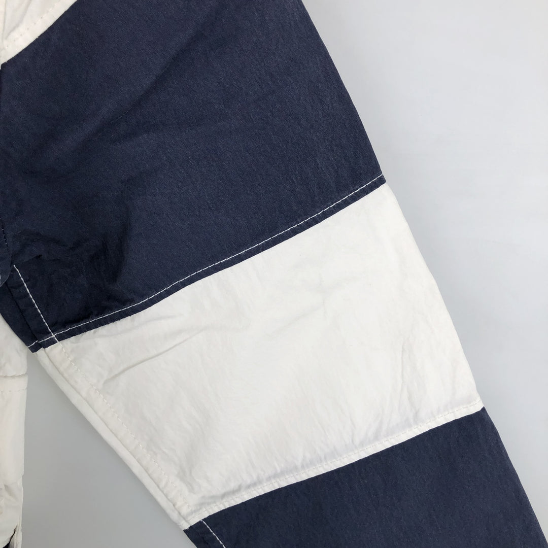 GAP Border Pattern Anorak Parka, Men's Size XS cotton white type Vintage Second Hand