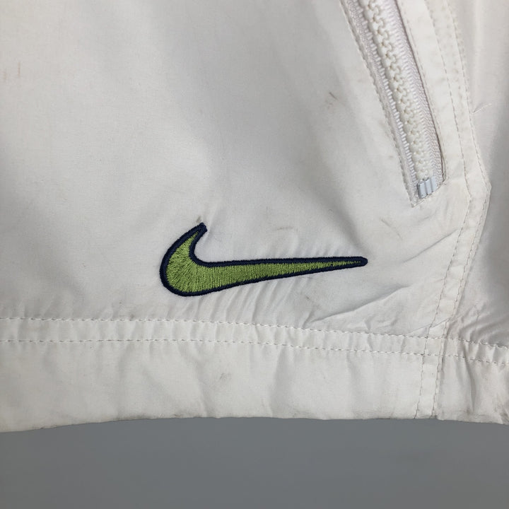 Vintage 90'S Nike windbreaker, women's size L polyester navy blue type Vintage Second Hand