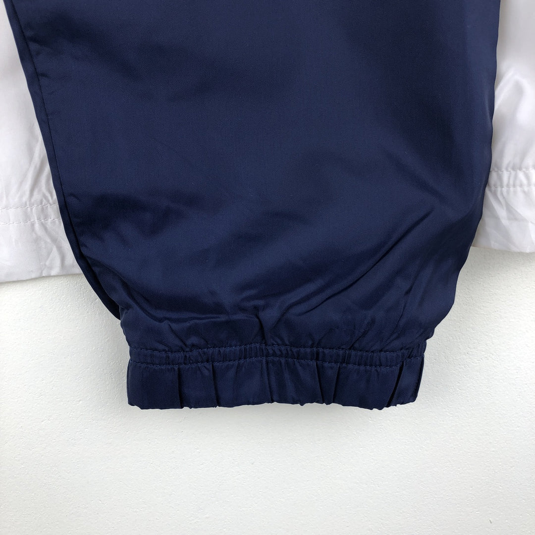 Vintage 90'S Nike windbreaker, women's size L polyester navy blue type Vintage Second Hand