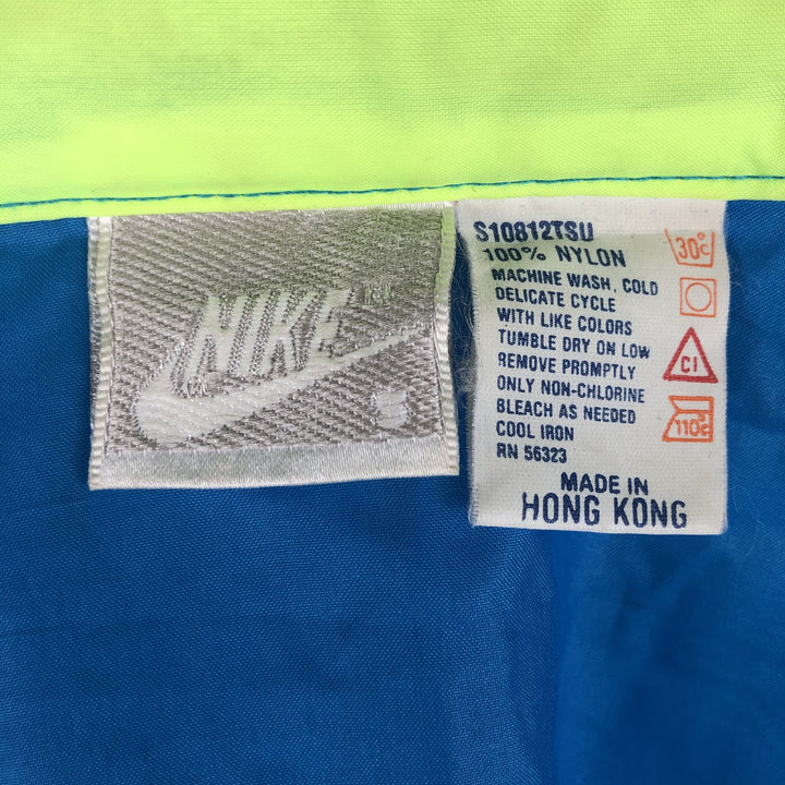 90'S Vintage Nike Nylon Jacket, Women's Size Small Nylon Blue type light blue Vintage Second Hand