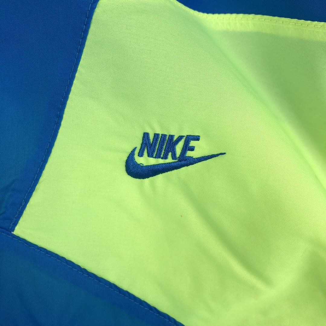 90'S Vintage Nike Nylon Jacket, Women's Size Small Nylon Blue type light blue Vintage Second Hand