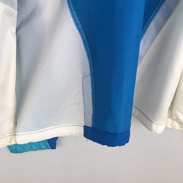 90'S Vintage Nike Nylon Jacket, Women's Size Small Nylon Blue type light blue Vintage Second Hand